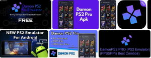 PS2 Emulator DamonPS2 PPSSPP MOD APK